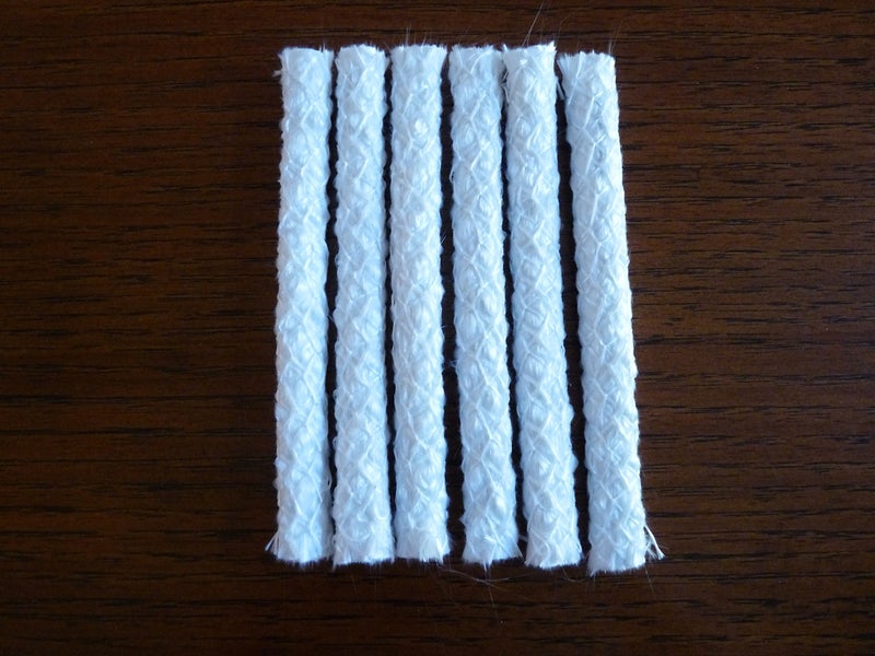 Firefly Fuel Fiberglass Tiki Torch Wicks - 6 Pack, Long-Lasting Planet-Friendly Wick for Tiki Torches, Oil Lamps, & Langers - Durable Replacement Wick Set 1/2-inch x 6-inches - Image 2